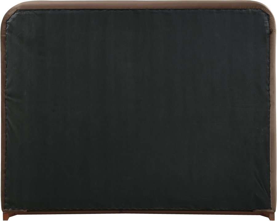 Rava Velvet Upholstered Bed - Image 4