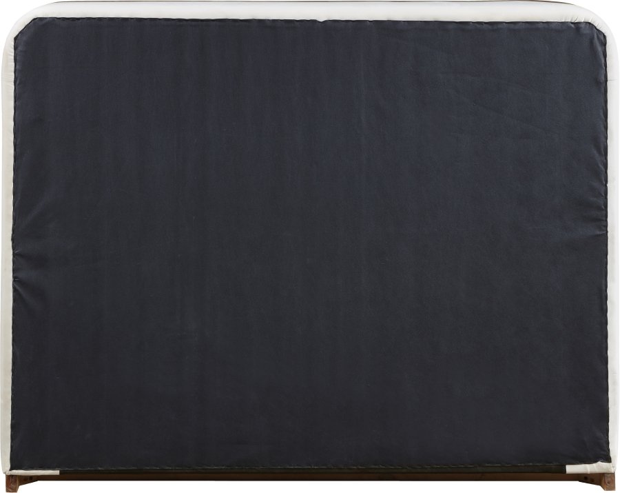Rava Velvet Upholstered Bed - Image 4