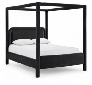 Salina Velvet Upholstered Bed
