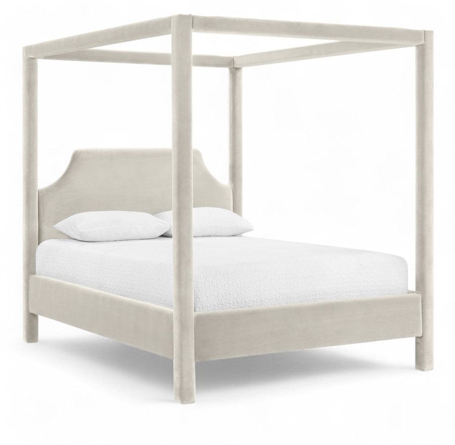 Dawson Velvet Upholstered Bed