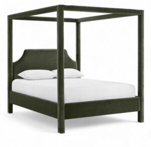 Dawson Velvet Upholstered Bed