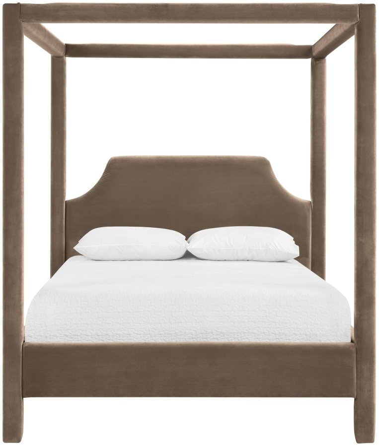 Dawson Velvet Upholstered Bed - Image 3