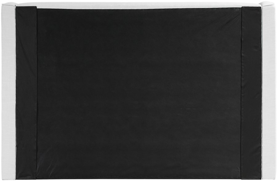 Kendall Linen Textured Fabric Upholstered Bed - Image 5