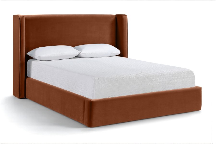 Kendall Velvet Upholstered Bed