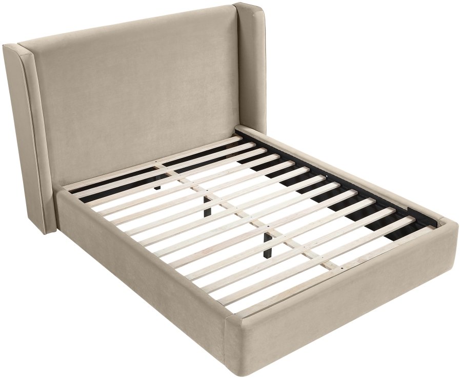 Kendall Velvet Upholstered Bed - Image 7