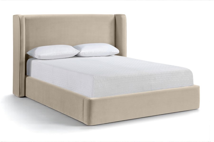 Kendall Velvet Upholstered Bed