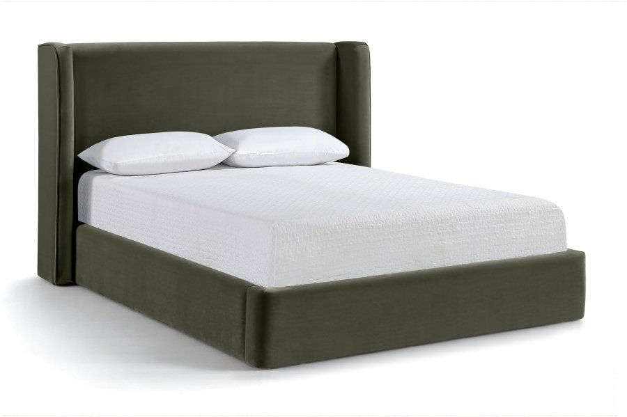 Kendall Velvet Upholstered Bed