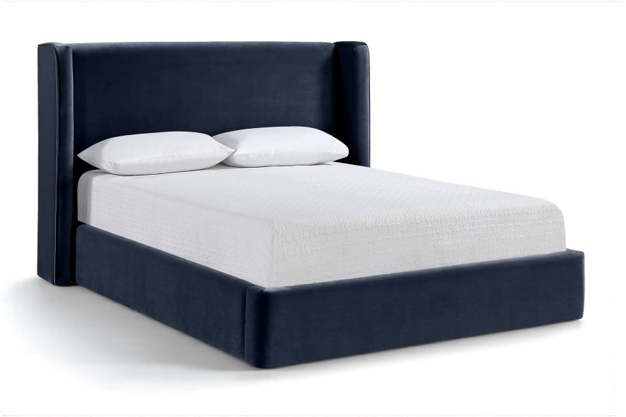 Kendall Velvet Upholstered Bed