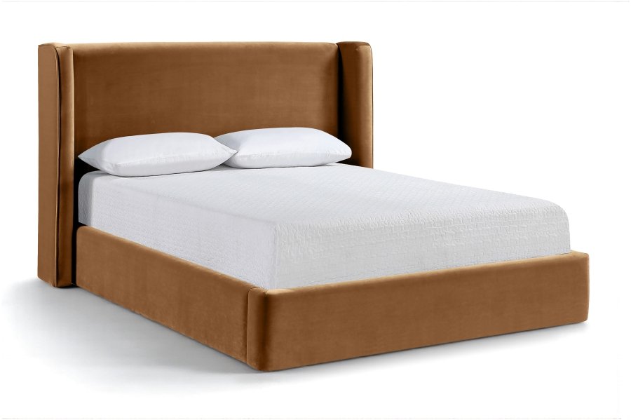 Kendall Velvet Upholstered Bed