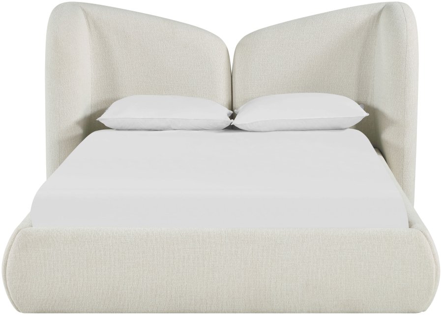 Elowen Chenille Fabric Upholstered Bed - Image 3