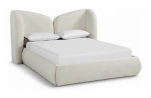 Elowen Chenille Fabric Upholstered Bed