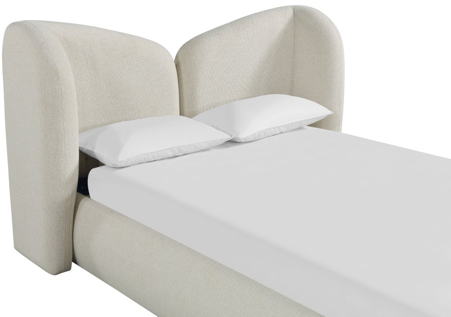 Elowen Chenille Fabric Upholstered Bed - Image 6