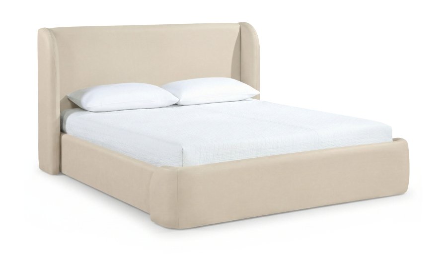 Warby Vegan Leather Upholstered Bed