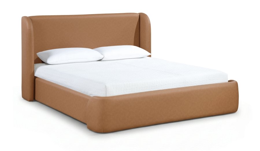 Warby Vegan Leather Upholstered Bed