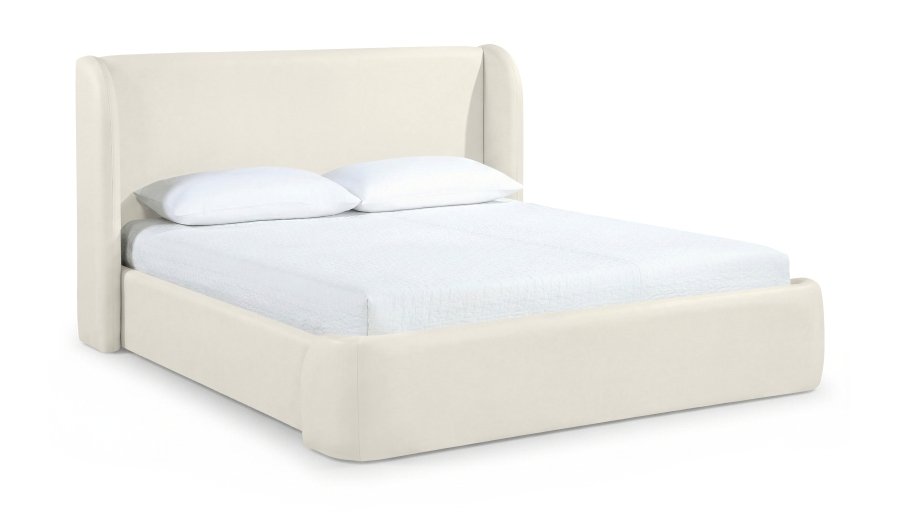 Warby Vegan Leather Upholstered Bed