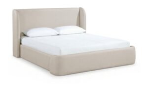 Warby Vegan Leather Upholstered Bed