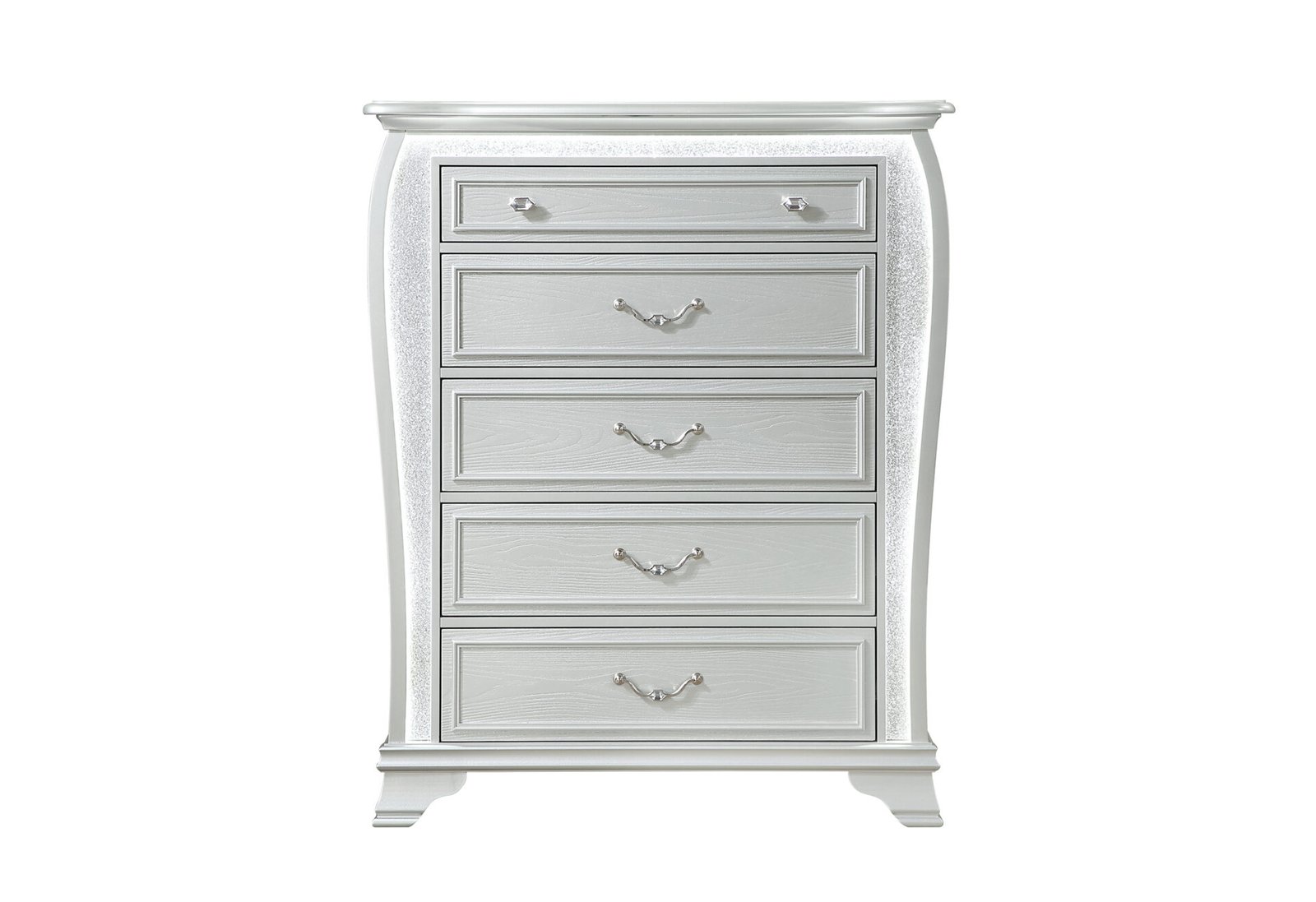 ARIA SILVER CHEST WITH LED