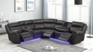AVIATOR SECTIONAL SOFA GRAY
