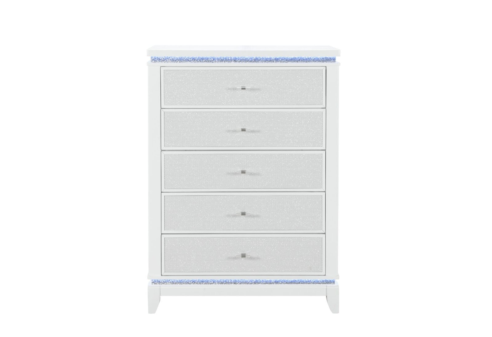 ALINA WHITE CHEST W/ LED