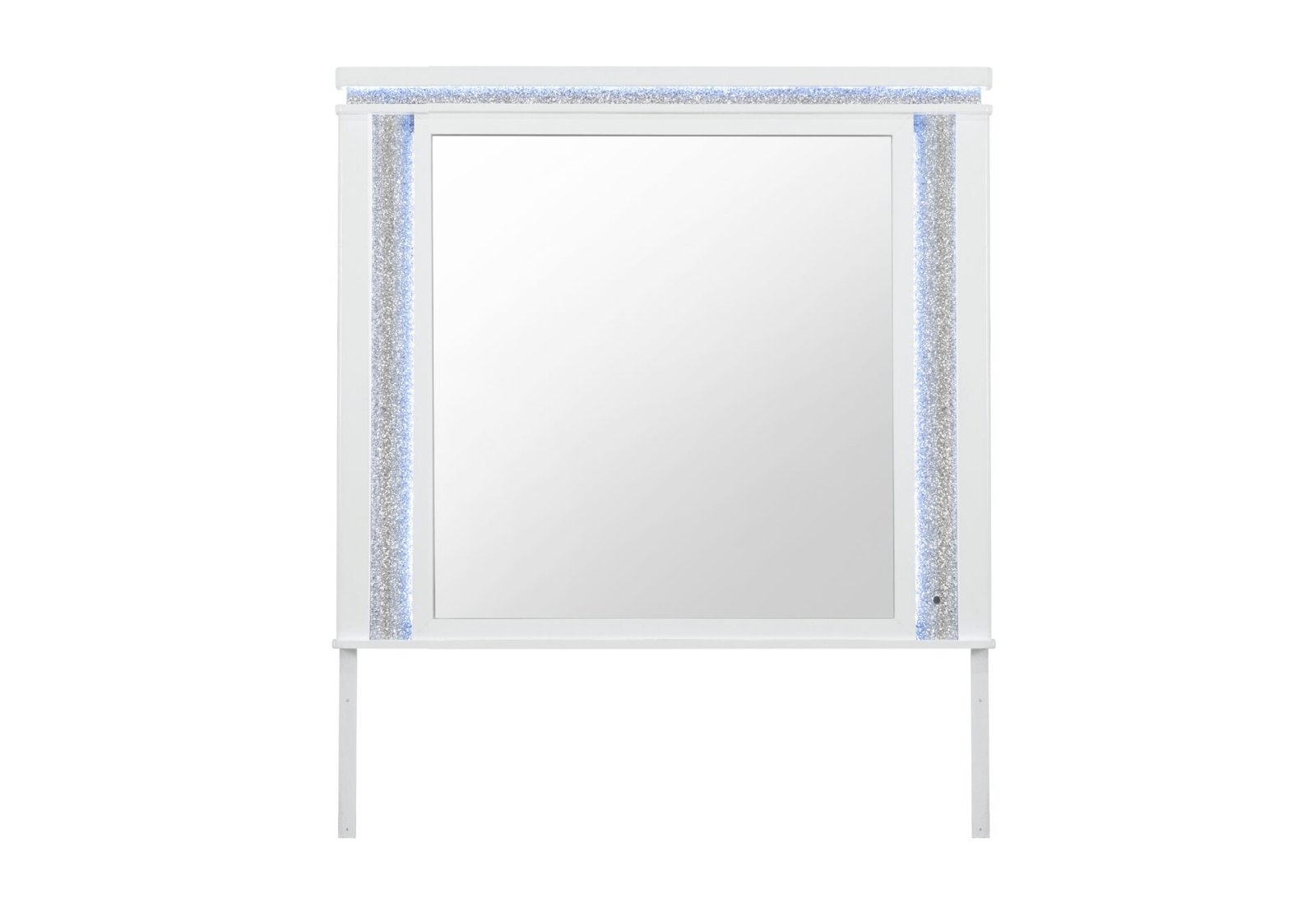 ALINA WHITE MIRROR WITH LED
