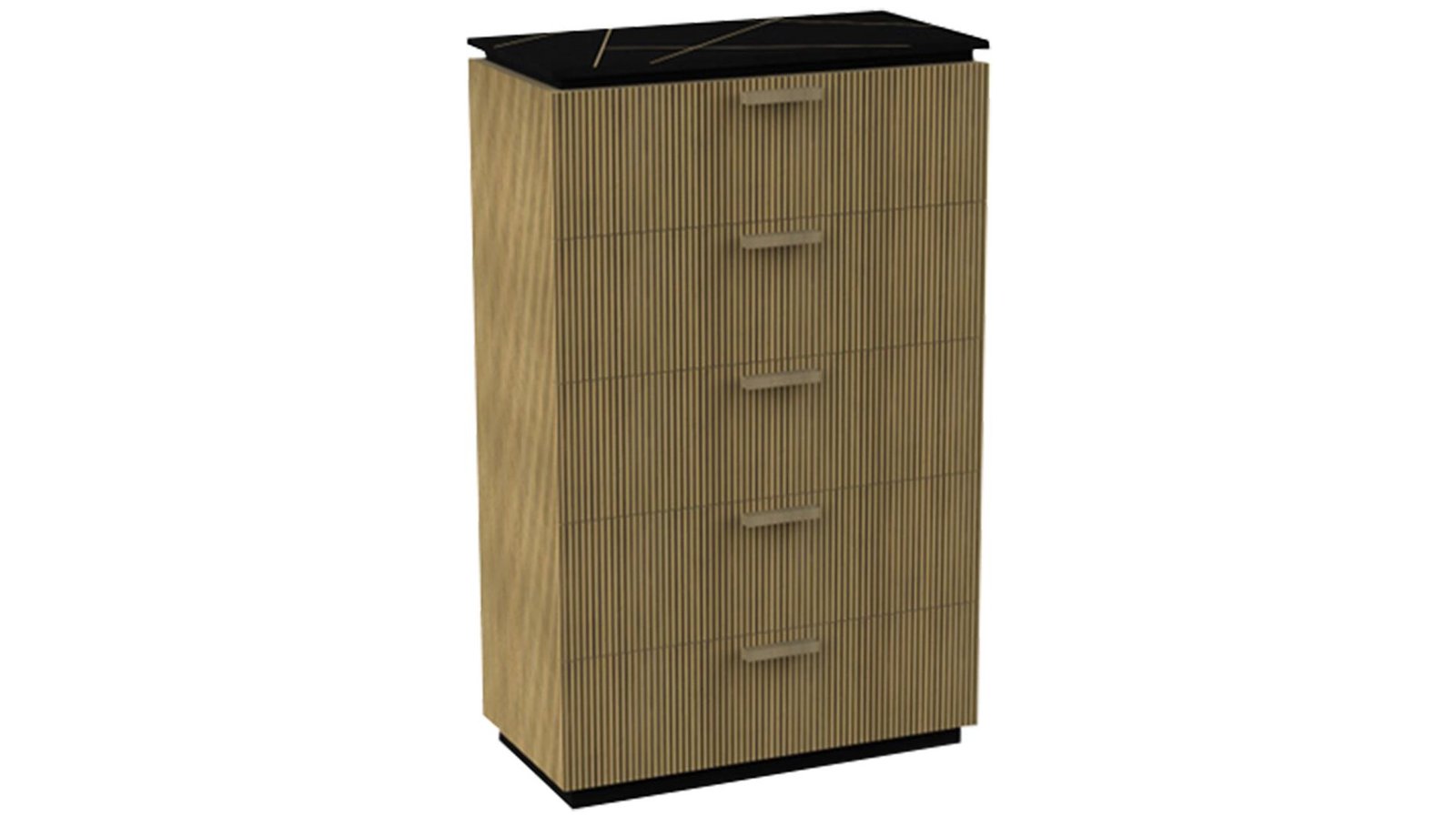 ALLURE CHEST BLACK &AMP; GOLD