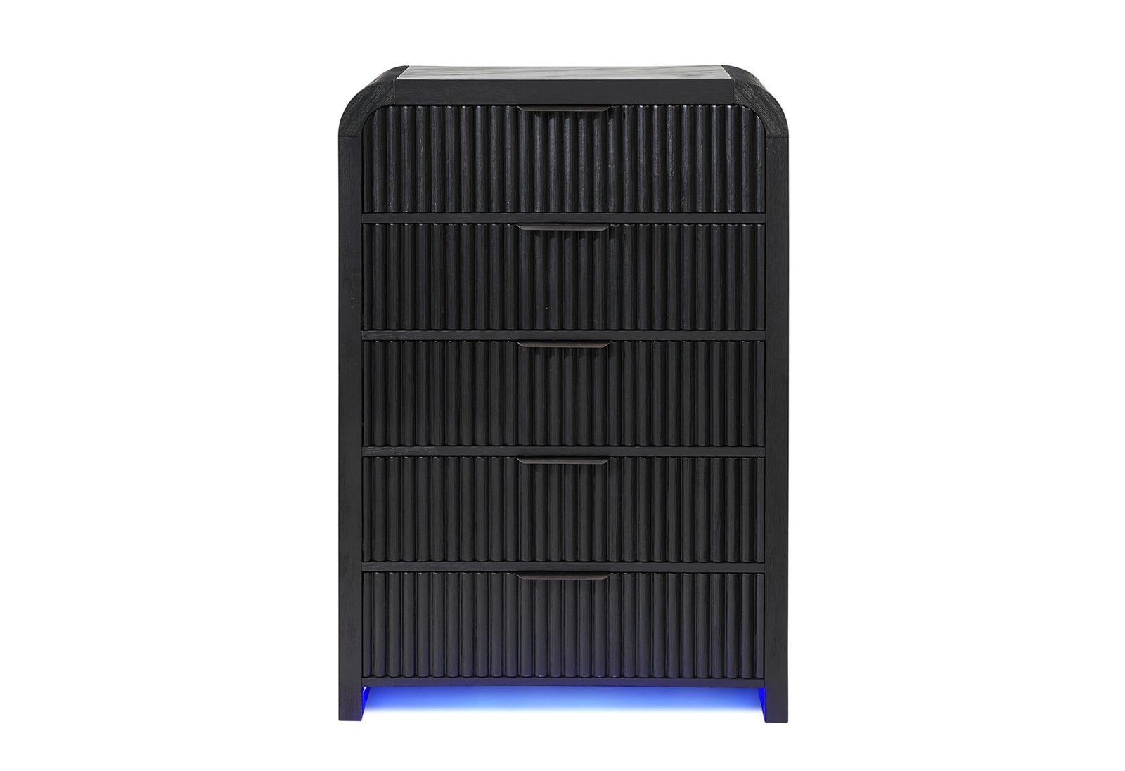 BECKETT WHT/BLK CHEST W/ LED