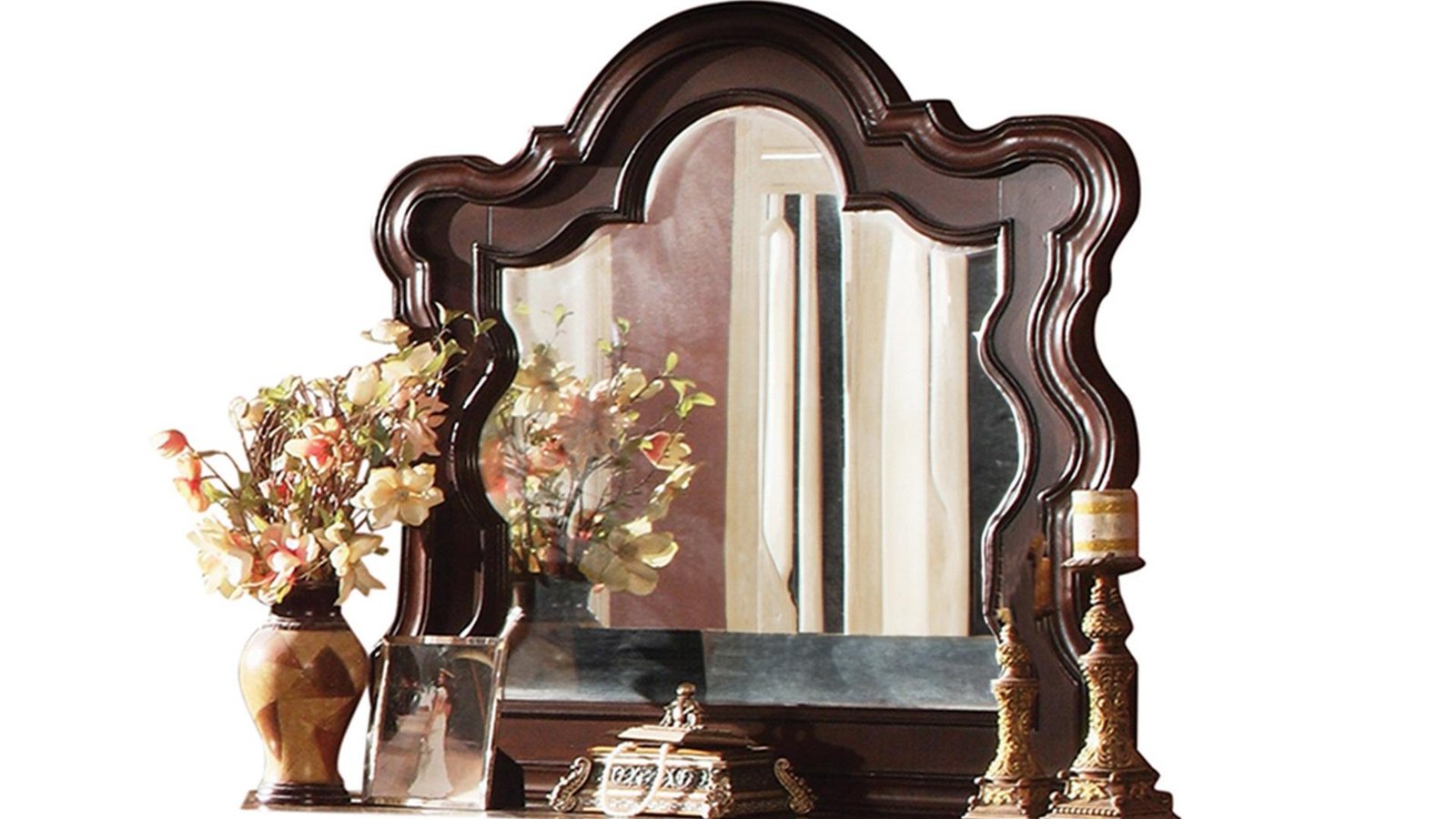 BELLA MIRROR WALNUT