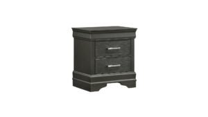 BROOKLYN NIGHTSTAND GUN METAL