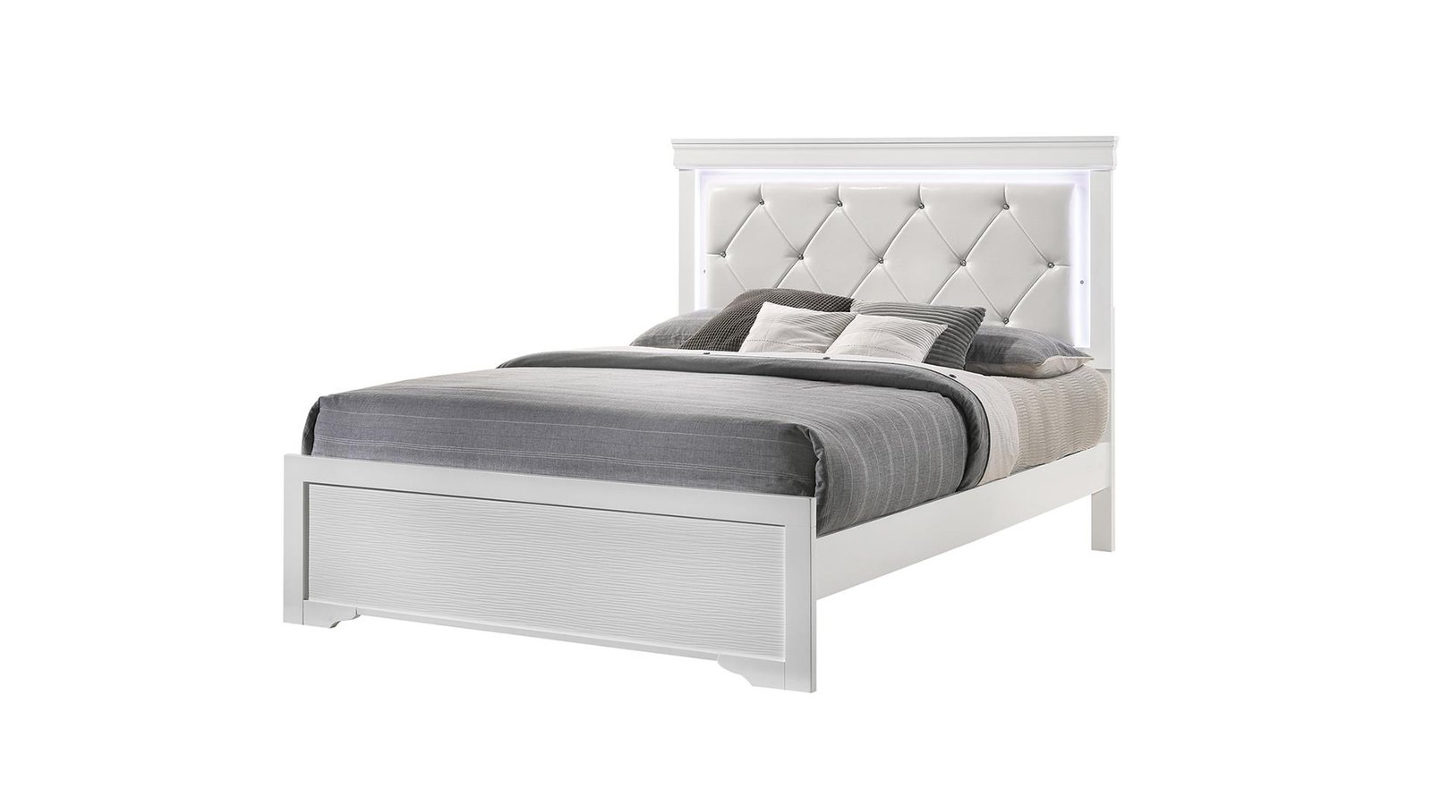 BROOKLYN TWIN BED WHITE