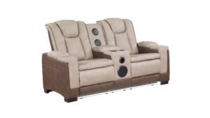 BRUNO LOVESEAT BROWN