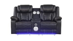 CHALLENGER LOVESEAT BLACK