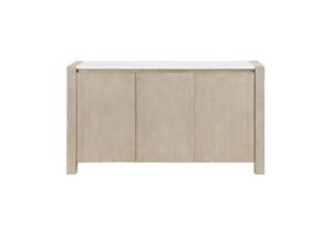 D1321 BUFFET W REAL MARBLE TOP