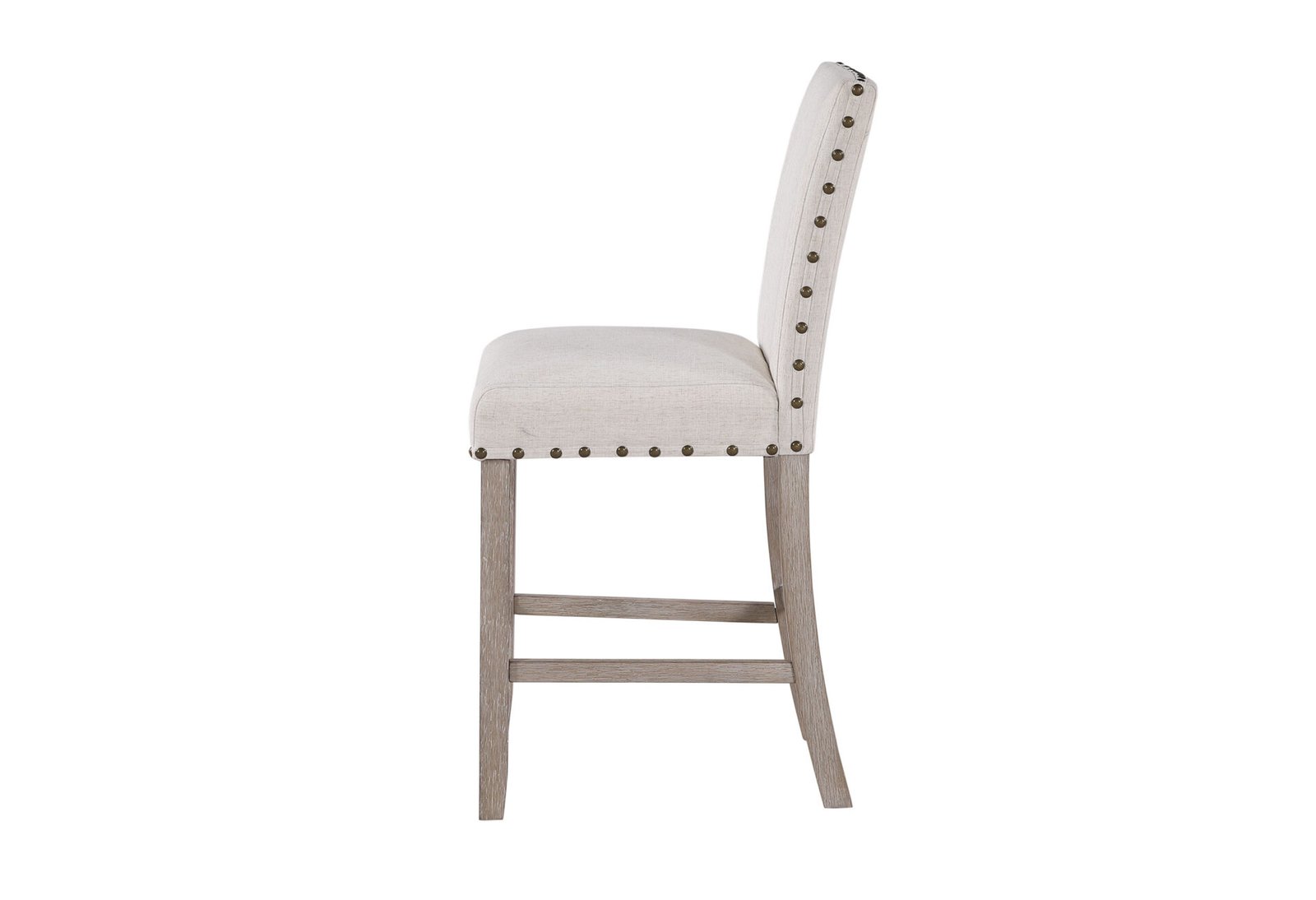 D1622 WHITE BAR STOOL - Image 2