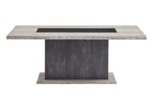 D8030 DINING TABLE WITH STORAGE DRAWERS AND STORAGE DOOR