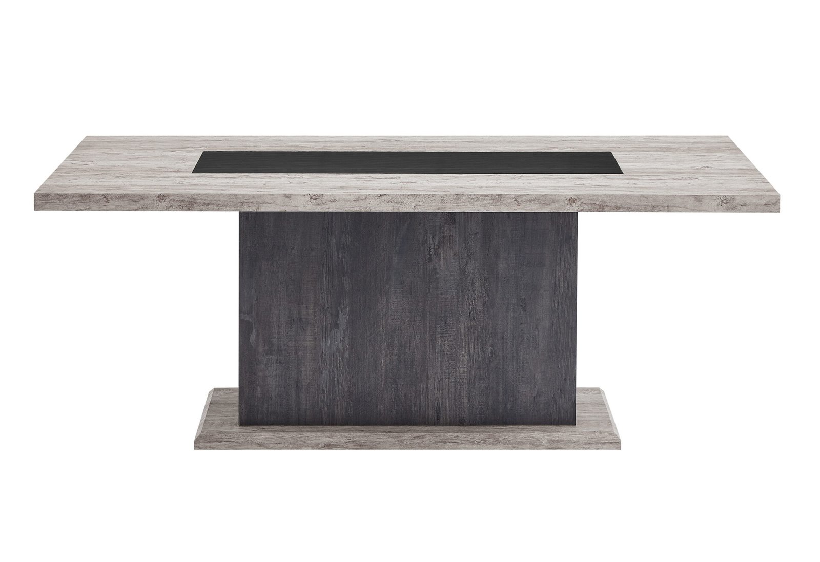 D8030 DINING TABLE WITH STORAGE DRAWERS AND STORAGE DOOR
