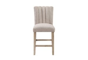 D8685 BEIGE BAR STOOL