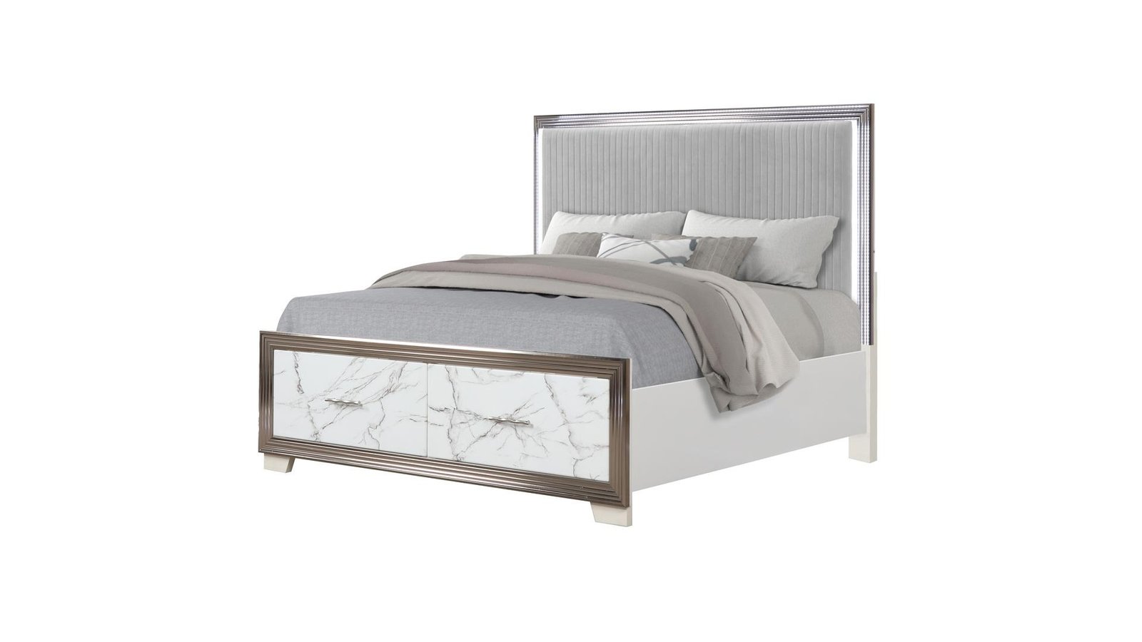 DESIRE KING BED WHITE