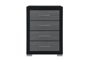 EMMA BLACK/GREY CHEST
