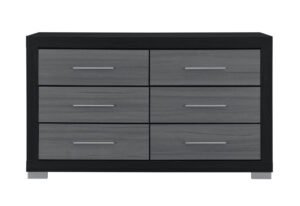 EMMA BLACK/GREY DRESSER