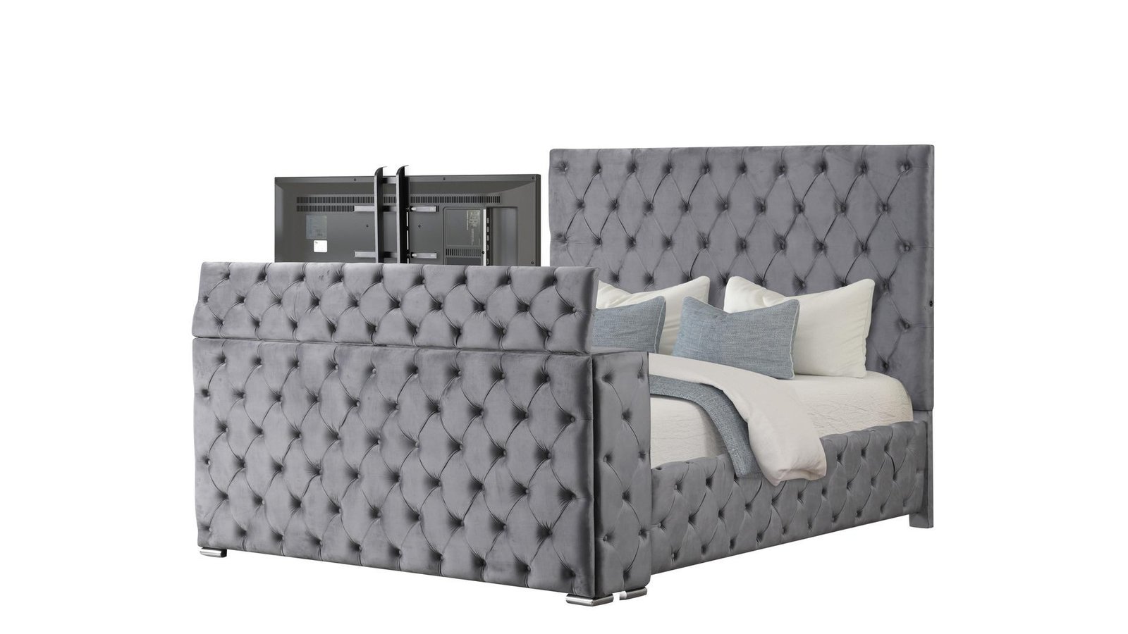 ENCORE QUEEN BED GRAY