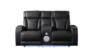 FORTUNER LOVESEAT BLACK