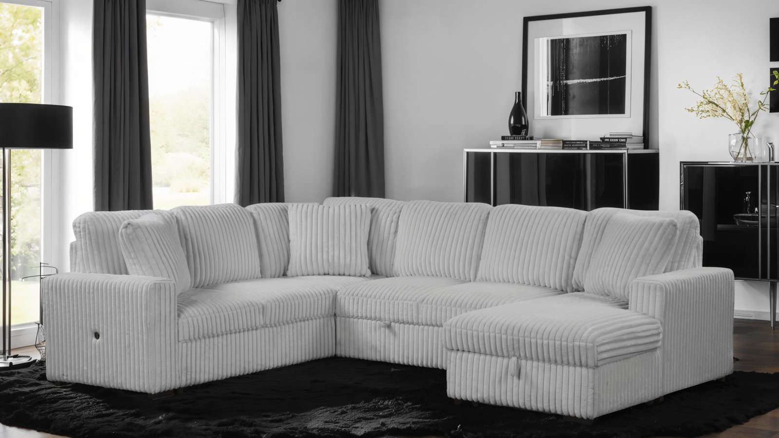 GRANDE SECTIONAL GRAY