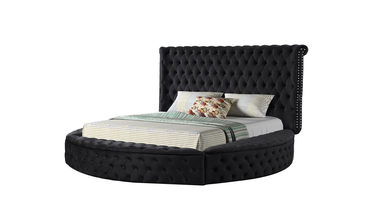 HAZEL KING BED BLACK