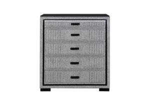 ISABELLA GREY CHEST WITH LED