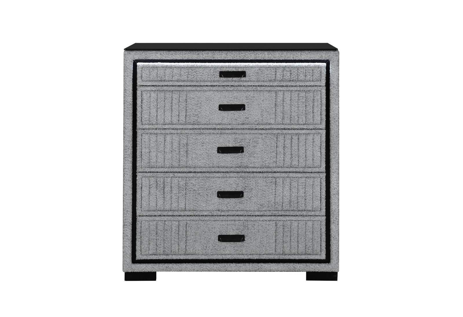 ISABELLA GREY CHEST WITH LED