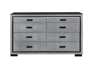 ISABELLA GREY DRESSER WITH LED