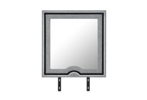ISABELLA GREY MIRROR WITH LED