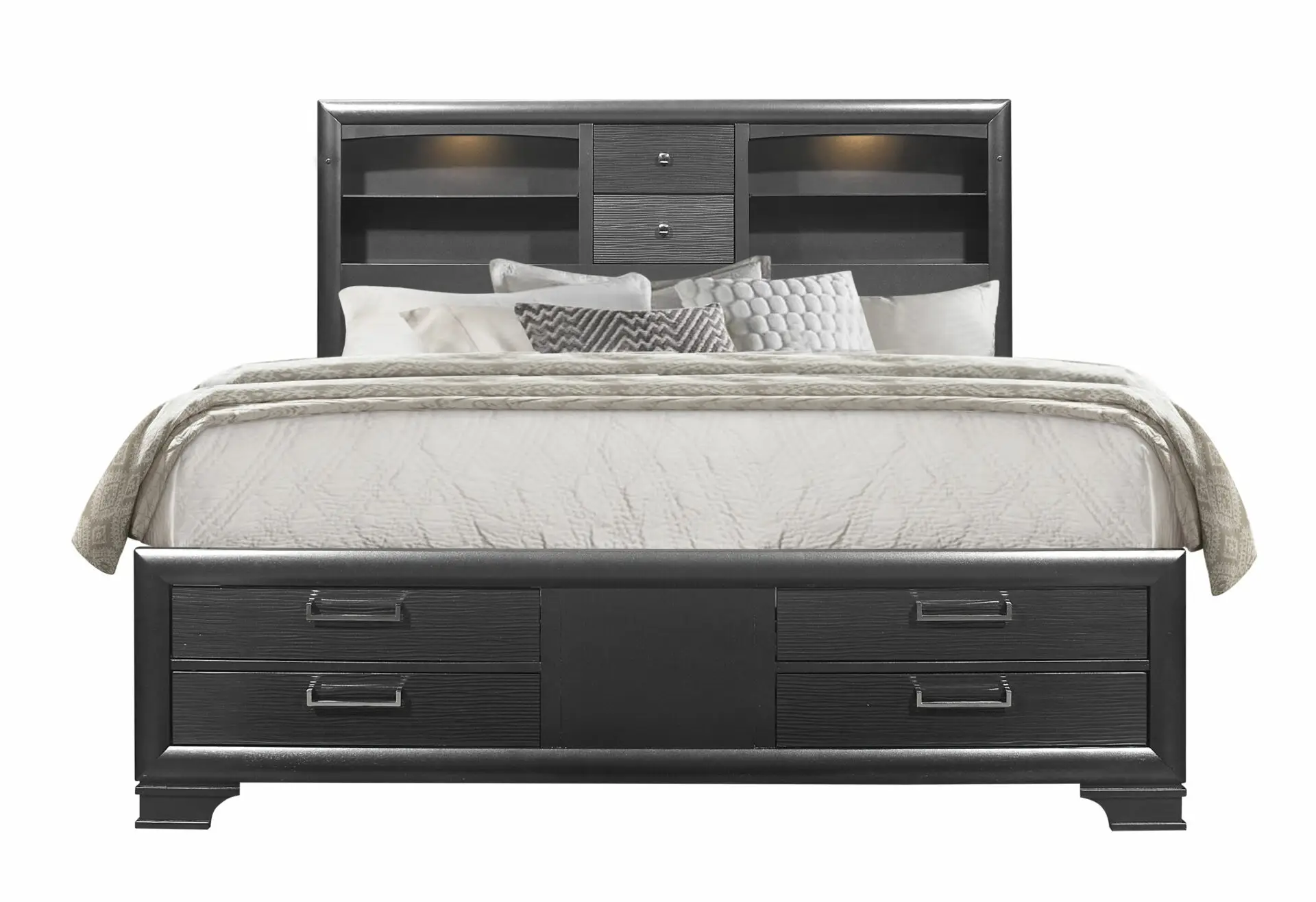 JORDYN GREY QUEEN BED