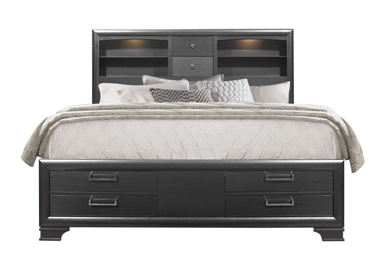 JORDYN GREY QUEEN BED GROUP - Image 3