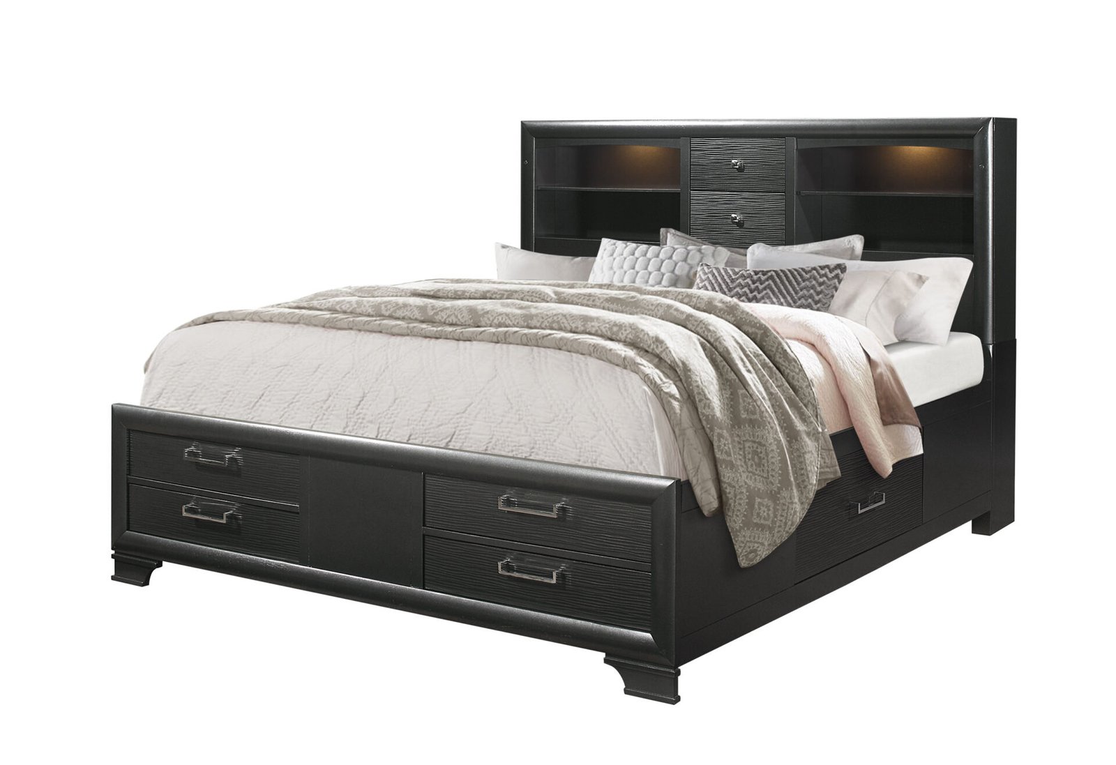 JORDYN GREY QUEEN BED GROUP - Image 4